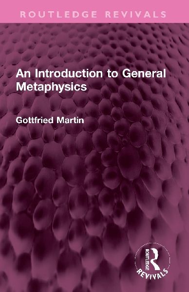 An Introduction to General Metaphysics