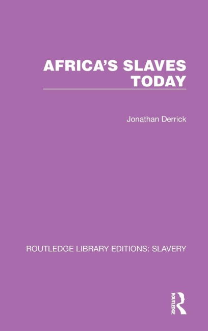 Africas Slaves Today
