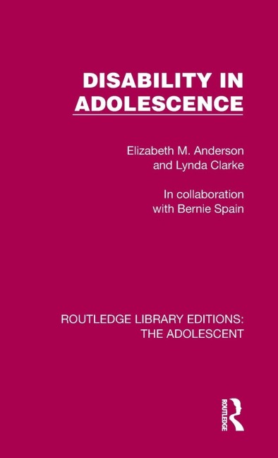 Disability in Adolescence