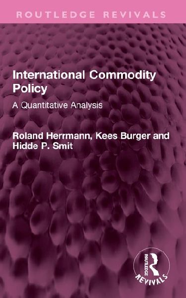 International Commodity Policy: A Quantitative Analysis