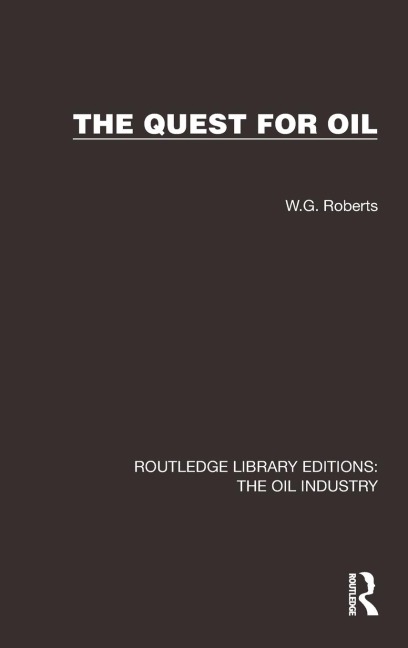 The Quest for Oil