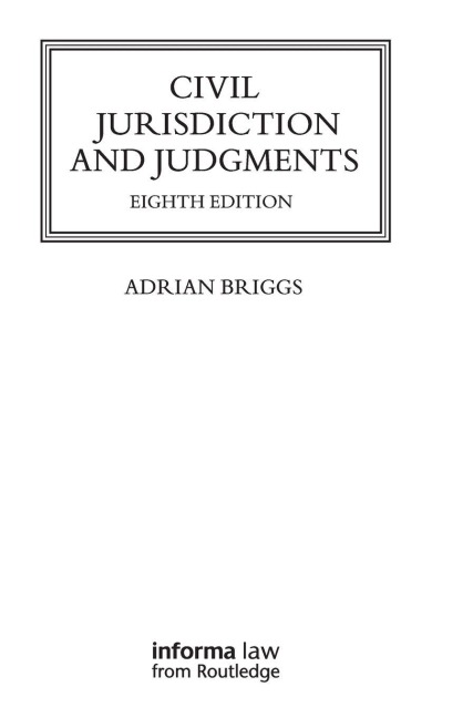 Civil Jurisdiction and Judgments
