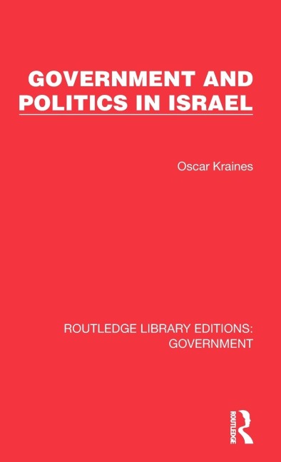 Government and Politics in Israel