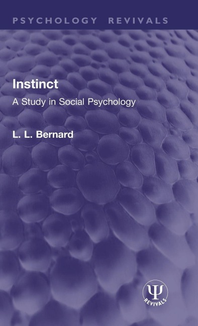 Instinct: A Study in Social Psychology