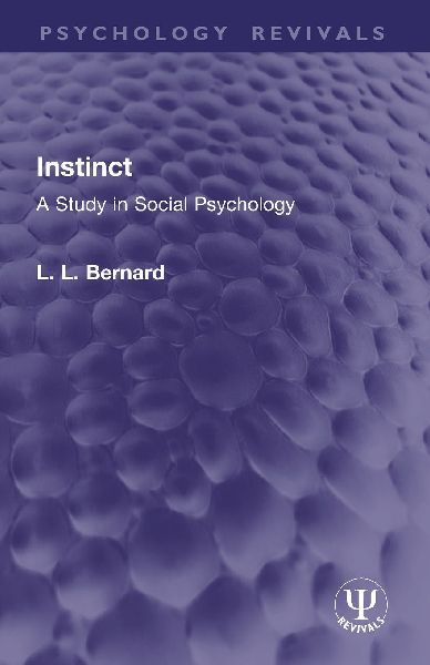 Instinct: A Study in Social Psychology