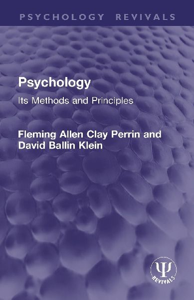 Psychology: Its Methods and Principles