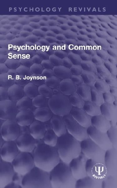 Psychology and Common Sense