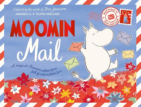 Moomin Mail: A beautiful gift book with real letters to open and read