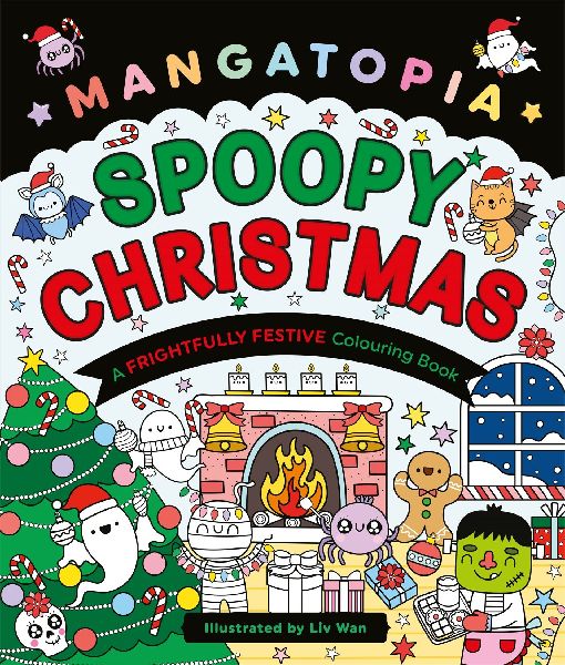 Mangatopia Spoopy Christmas: A Frightfully Festive Colouring Book