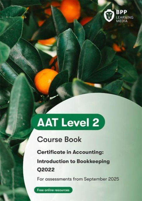 AAT Introduction to Bookkeeping: Course Book
