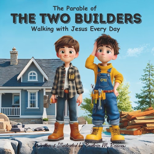 The Parable of the Two Builders Walking with Jesus Every Day: An Illustrated Bible Story About Wise Choices, Strong Faith, and Living God's Way (For Kids Ages 6-10)