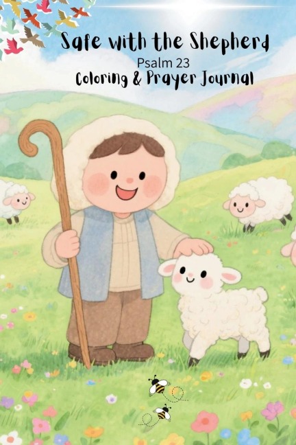 Safe with the Shepherd: Coloring & Prayer Journal