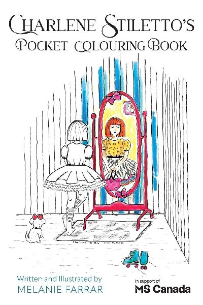 Charlene Stilettos Pocket Colouring Book