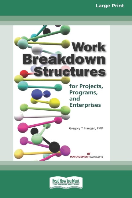Work Breakdown Structures for Projects, Programs, and Enterprises (16pt Large Print Edition)