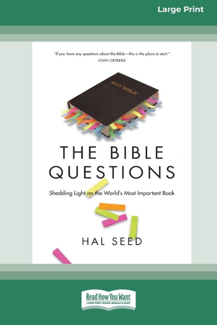 The Bible Questions: Shedding Light on the World's Most Important Book (16pt Large Print Edition)