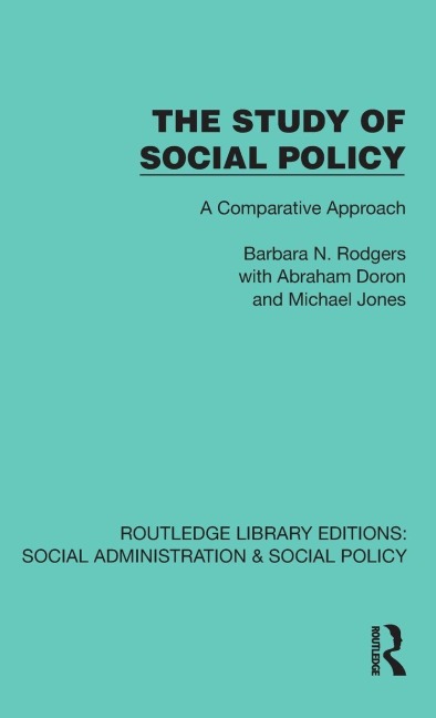 The Study of Social Policy: A Comparative Approach