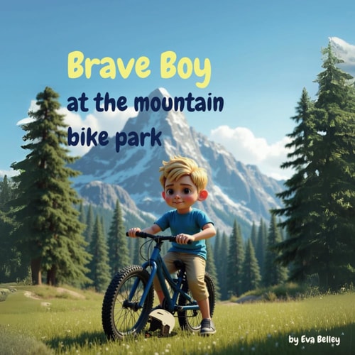 Brave Boy at the Mountain Bike Park