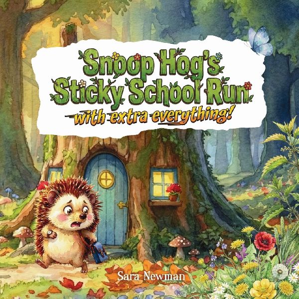 Snoop Hog's Sticky School Run with Extra Everything: A funny Hedgehog storybook for kids ages 3-6. Turning the Everyday School Run into a Big Adventure.
