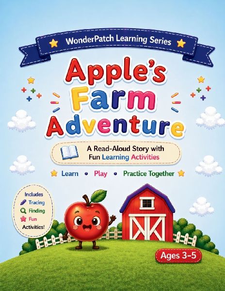 Apples Farm Adventure: A Read-Aloud Story with Fun Learning Activities