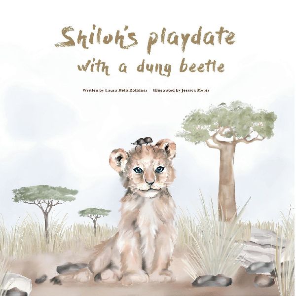 Shilohs Playdate with a Dung Beetle