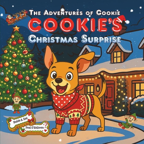 Cookie's Christmas Surprise: A Magical Festive Picture Book About a Brave Dog Who Saves Christmas, Meets Santa, Rudolph and the Elves, and Earns a ... For Kids Ages 3-8 (The Adventures of Cookie)