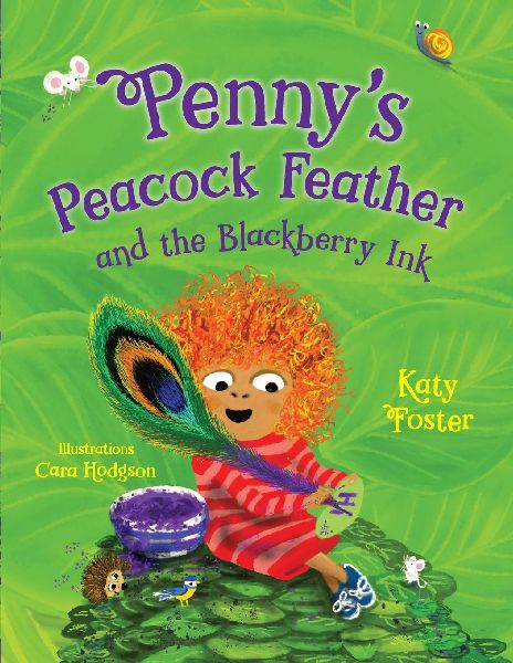 Pennys Peacock Feather and the Blackberry Ink
