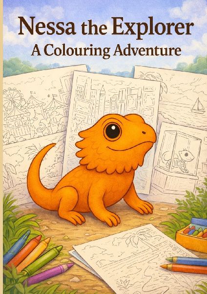 Nessa the Explorer¿ A Colouring Adventure