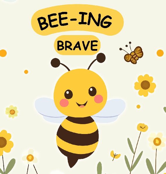 Bee-ing Brave: A Children's Picture Book About Bravery, Courage and Overcoming Fears. Nurturing Self-Esteem, Grit, Confidence and a Growth Mindset In a Rhyming Story