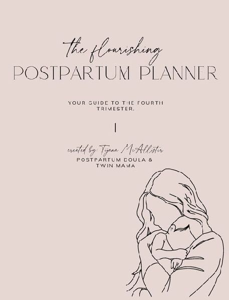 Flourishing Postpartum Planner: Your Guide to The Fourth Trimester
