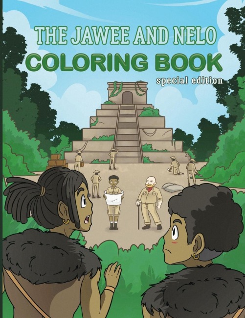 The Jawee and Nelo coloring book: Special Edition Paperback