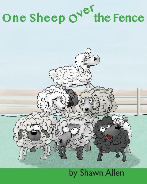 One Sheep Over the Fence