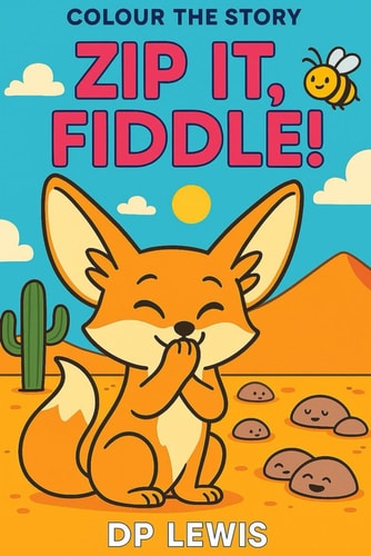 Zip It Fiddle! A Rhyming Story with Colouring Pages for Kids Ages 2-6
