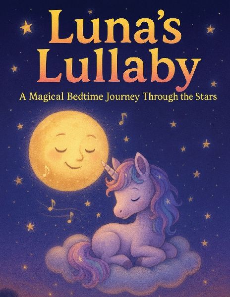 Lunas Lullaby A Magical Bedtime Journey Through the Stars