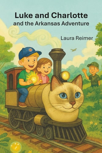 Luke and Charlotte and the Arkansas Adventure: Children's gift; trains; cats; easy to read; illustrated (The Luke and Charlotte Adventures)