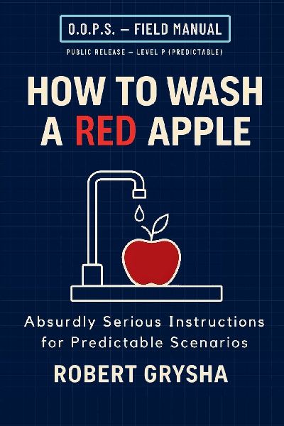 How to Wash a Red Apple: Absurdly Serious Instructions for Predictable Scenarios