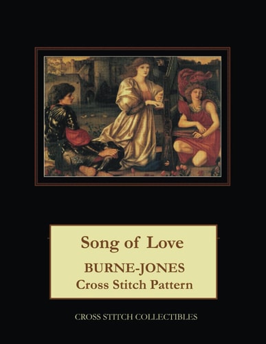 Song of Love Burne-Jones Cross Stitch Pattern