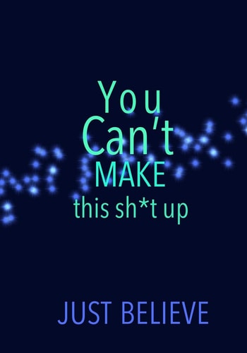You Can't Make This Sh*t Up Just Believe