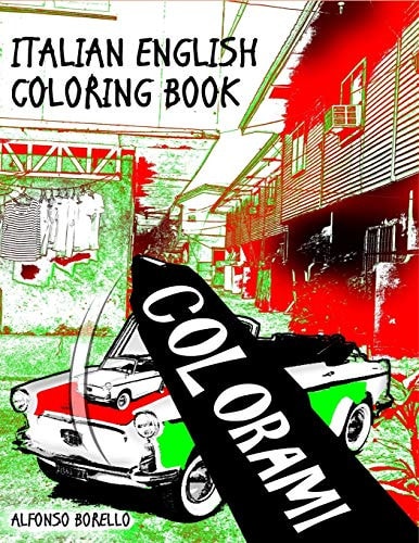 Colorami Italian-English Coloring Book