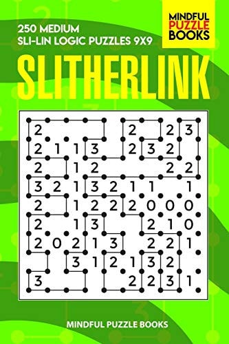 Slitherlink 250 Medium Sli-Lin Logic Puzzles 9x9