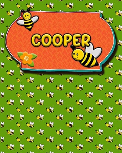 Handwriting Practice 120 Page Honey Bee Book Cooper Primary Grades Handwriting Book K-2