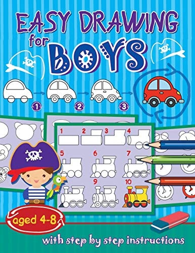 Easy Drawing for Boys Aged 4-8