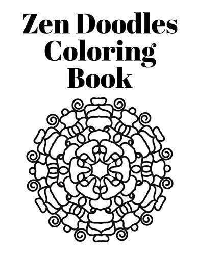 Zen Doodles Coloring Book Mandalas and Animals