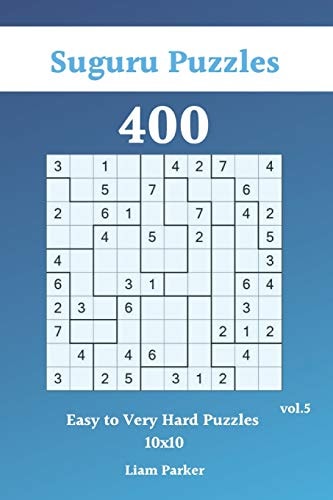 Suguru Puzzles - 400 Easy to Very Hard Puzzles 10x10 Vol. 5