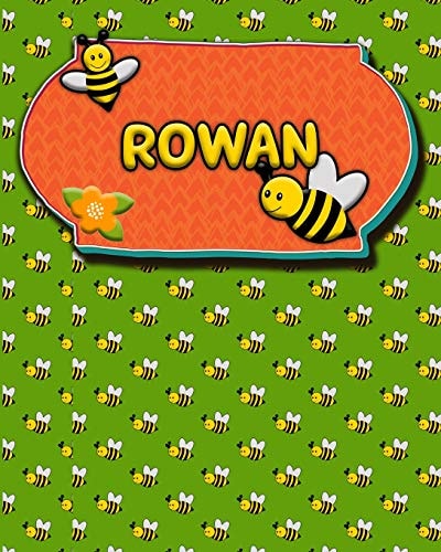 Handwriting Practice 120 Page Honey Bee Book Rowan Primary Grades Handwriting Book K-2