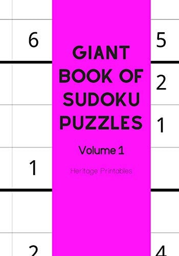 Giant Book of Sudoku Puzzles Volume 1