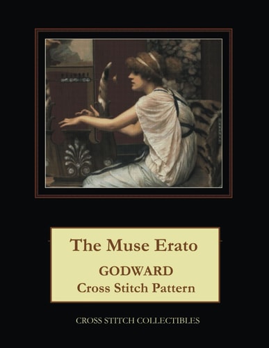 The Muse Erato Godward Cross Stitch Pattern