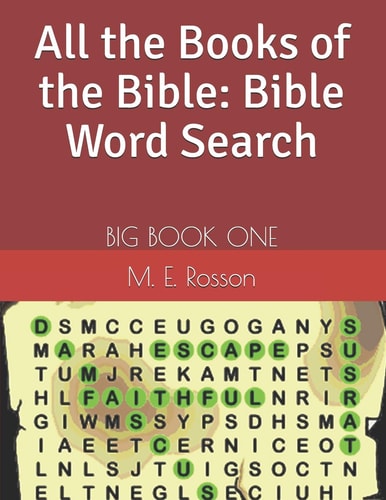 All the Books of the Bible Bible Word Search: BIG BOOK ONE