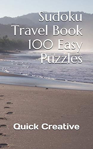 Sudoku Travel Book 100 Easy Puzzles Pocket Size for On The Go Sudoku Fun!