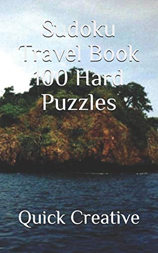 Sudoku Travel Book 100 Hard Puzzles Pocket Size for On The Go Sudoku Fun!
