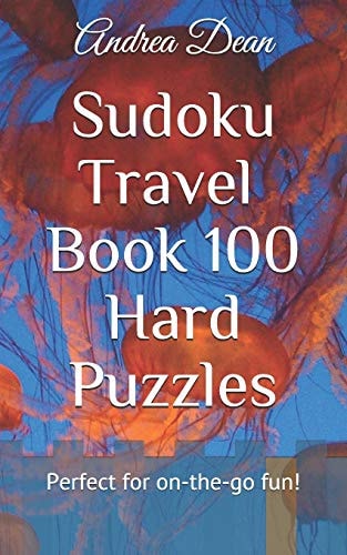 Sudoku Travel Book 100 Hard Puzzles Pocket for On The Go Sudoku Fun!